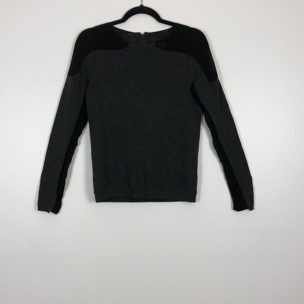 Rebecca Taylor wool blend long sleeve pullover lightweight sweater Size Small